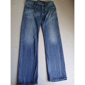 Diesel Jeans 31x32 Waykee Straight Leg Button Fly Wash 0806U (Fits 32x32)